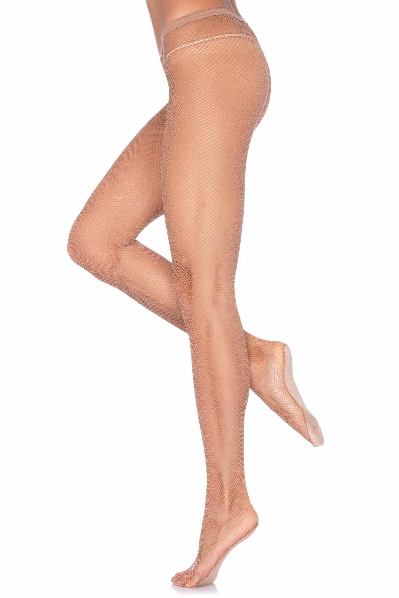 Leg Avenue Womens Professional Fishnet Tights, A/B, Light Toast Leg Avenue Womens Professional Fishnet Tights, A/B, Light Toast