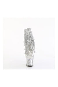 Pleaser SPECTATOR-1017RSF Clear Vinyl Ankle Boot in Clear Vinyl