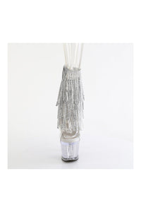 Pleaser SPECTATOR-1017RSF Clear Vinyl Ankle Boot in Clear Vinyl