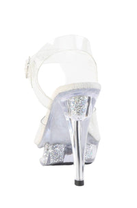 Fabulicious  COCKTAIL-508RSI Sandal in Clear Vinyl