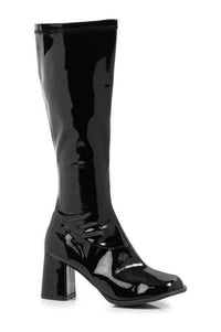 Ellie Brand SS GOGO W Costume Boot in Black Patent from SexyShoes.com