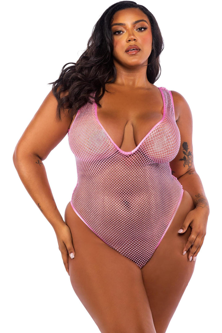 Think Pink Rhinestone Teddy-Teddies-SEXYSHOES.COM
