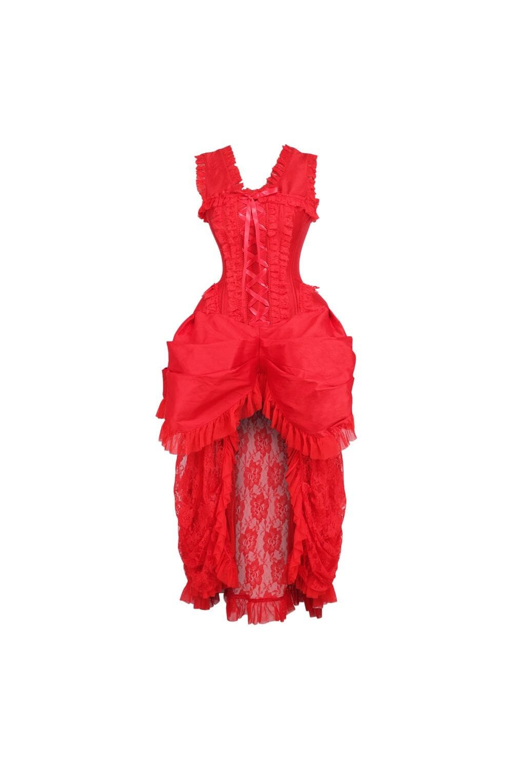 sexy red corset dress Océane Vêtements main image 0