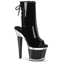 Pleaser SPECTATOR-1018 Ankle Boot in Black Patent from SexyShoes.com