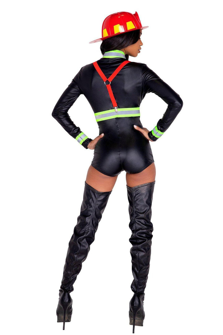 3 Piece Hot Fire Woman Costume-Other Costumes-Roma Costumes-SEXYSHOES.COM