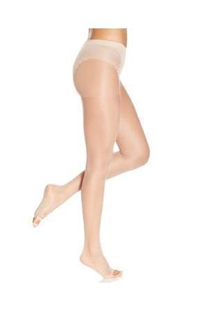 6010 TOE-LESS LACE CONTROL TOP- NATURAL-Kayser Roth-Natural-Pantyhose-SEXYSHOES.COM