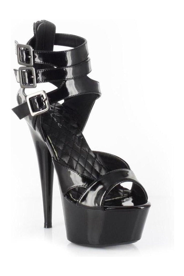 Ellie Shoes Black Sandals Platform Stripper Shoes | Buy at Sexyshoes.com