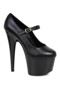Ellie Shoes 709 DOM Platform Pump in Black Patent from SexyShoes.com