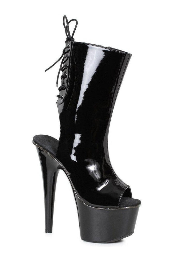 Ellie Shoes Black Ankle Boots Platform Stripper Shoes | Buy at Sexyshoes.com