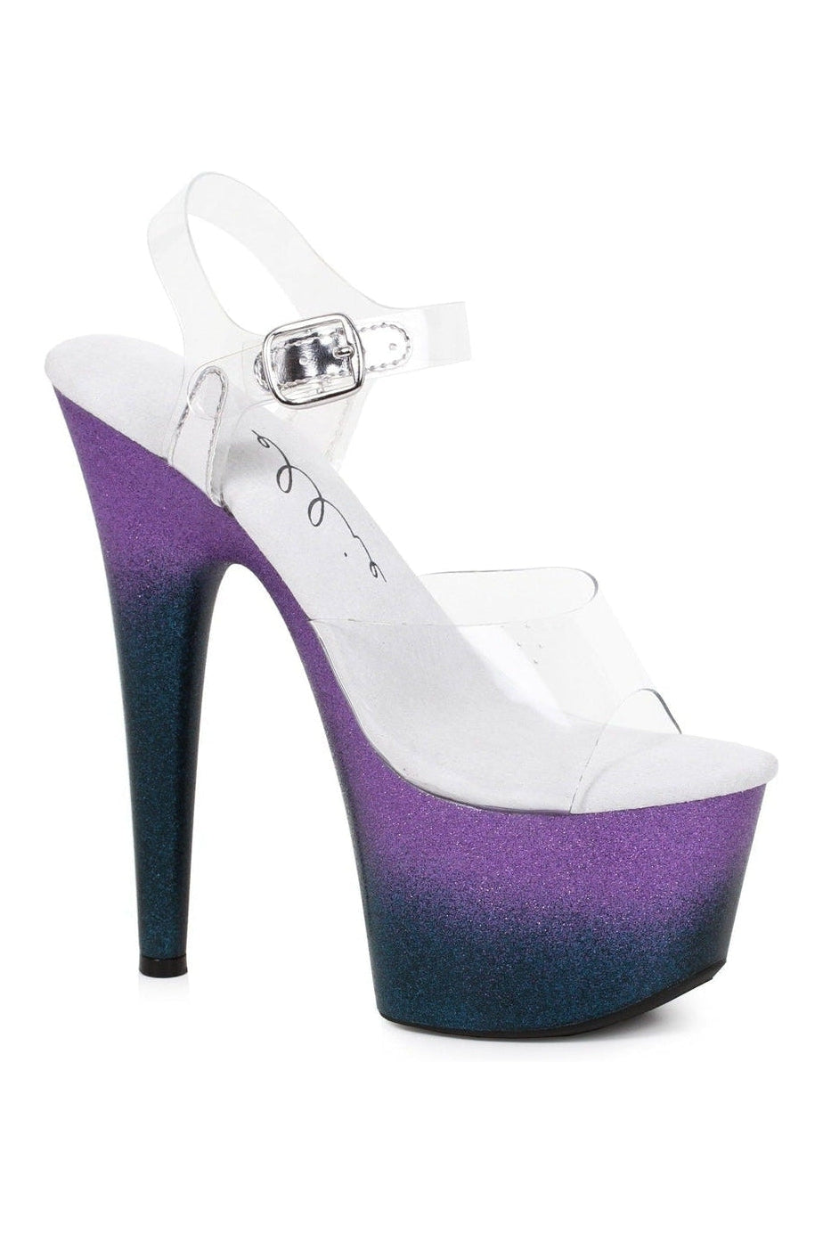 Ellie Shoes Clear Sandals Platform Stripper Shoes | Buy at Sexyshoes.com
