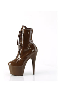 ADORE-1020 Brown Patent Ankle Boot-Ankle Boots-Pleaser-SEXYSHOES.COM