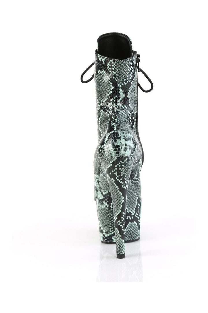 ADORE-1020SPWR Green Faux Leather Knee Boot-Knee Boots-Pleaser-SEXYSHOES.COM
