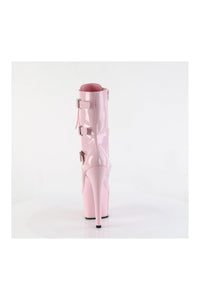 Pleaser ADORE-1043 Pink Patent Ankle Boot in Pink Patent