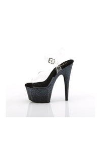 Pleaser ADORE-708SS Clear Vinyl Sandal in Clear Vinyl