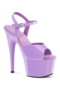 Pleaser ADORE-709 Purple Patent Sandal in Purple Patent from SexyShoes.com