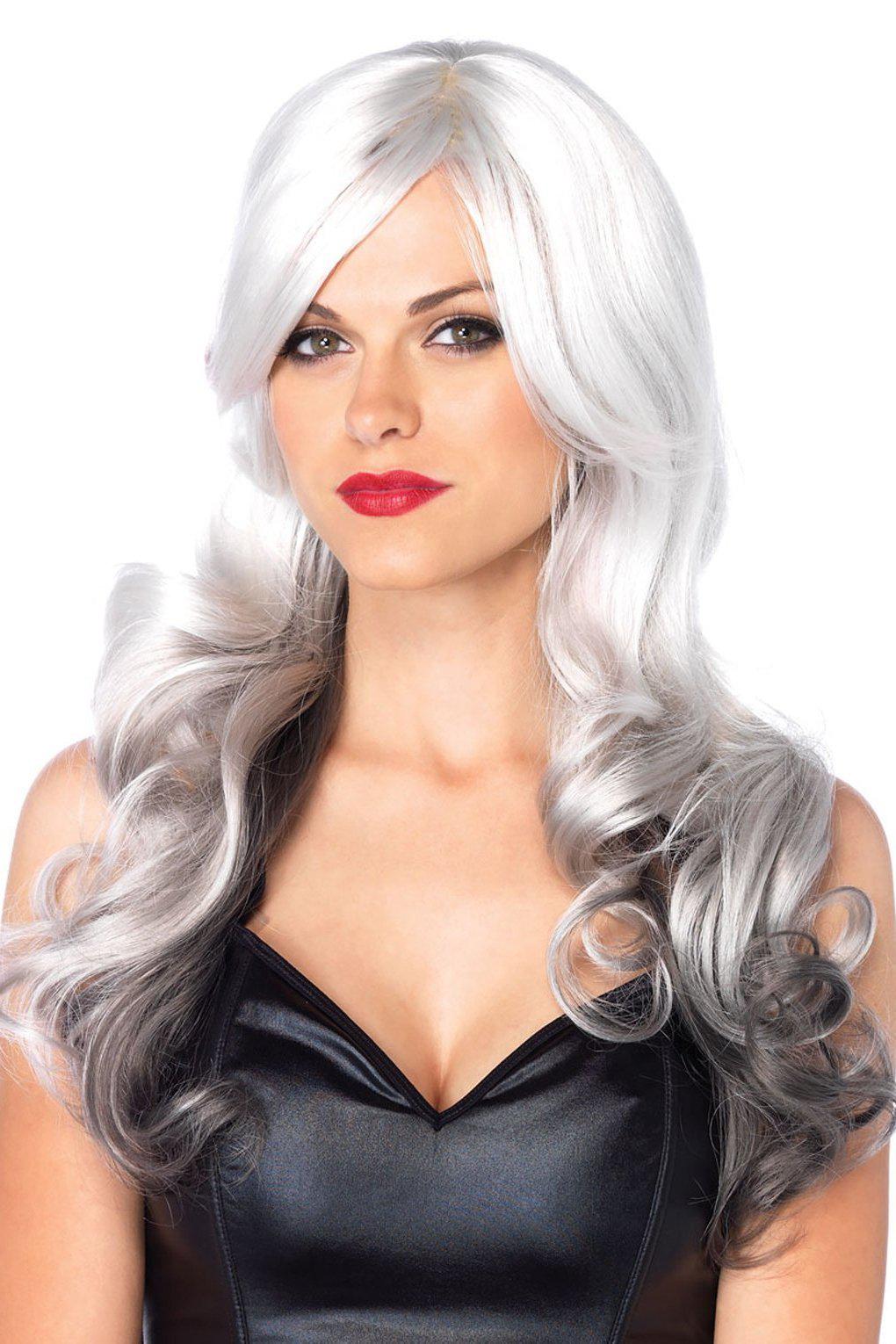 Allure Multi Color Long Wig-Wigs-Leg Avenue-Grey-O/S-SEXYSHOES.COM