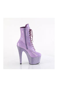 Pleaser BEJEWELED-1020-7 Purple Patent Ankle Boot in Purple Patent