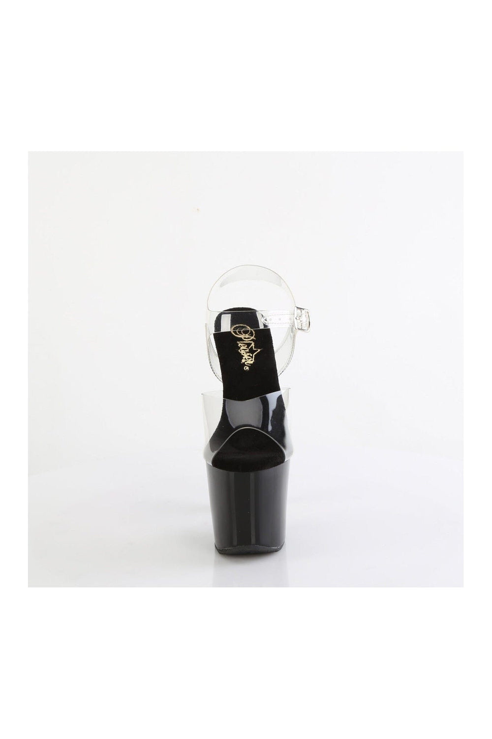 Pleaser BLISS-708 Clear Vinyl Sandal in Clear Vinyl