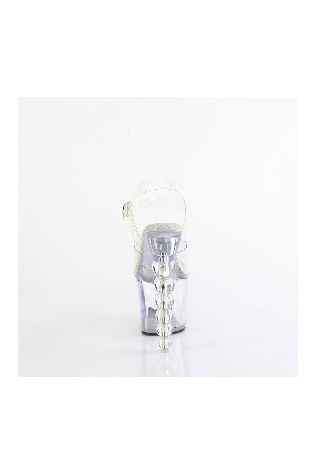 Pleaser BLISS-708 Clear Vinyl Sandal in Clear Vinyl