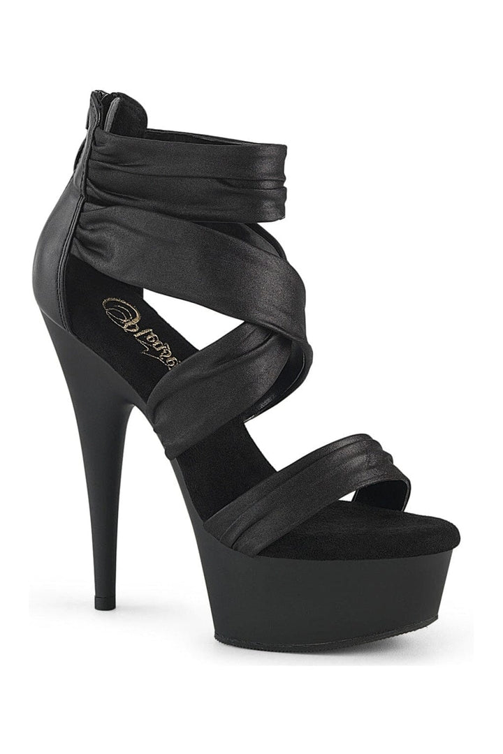 Pleaser Black Sandals Platform Stripper Shoes | Buy at Sexyshoes.com