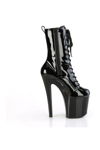 Pleaser ENCHANT-1040 Black Patent Knee Boot in Black Patent