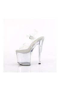 Pleaser ENCHANT-708 Clear Vinyl Sandal in Clear Vinyl