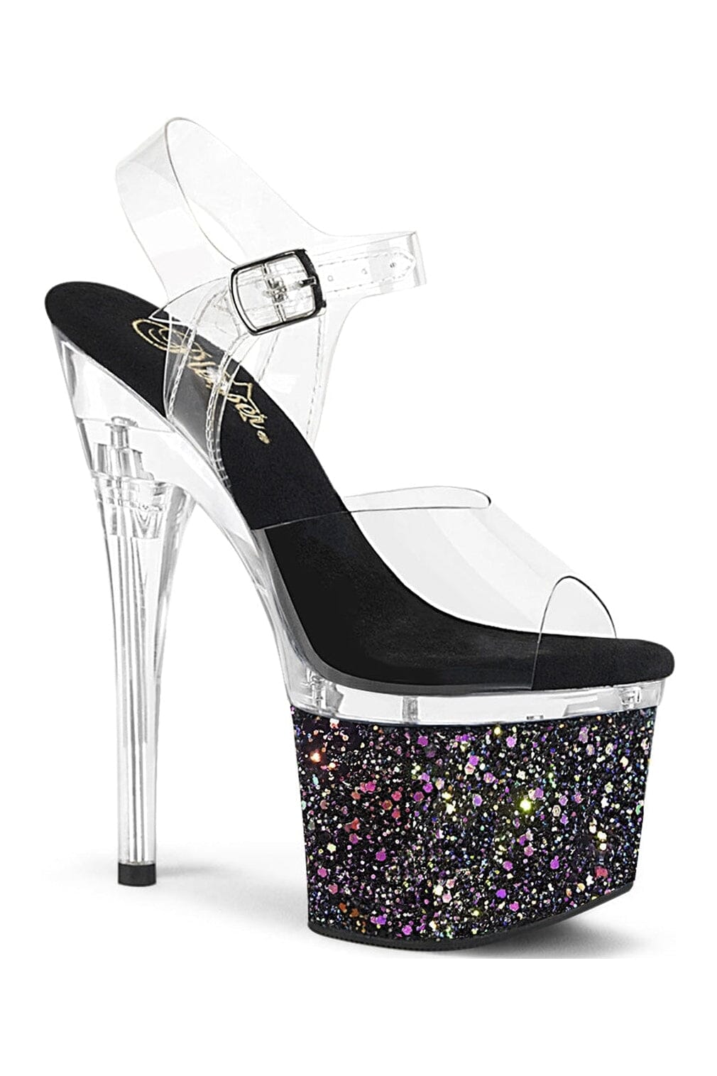 Pleaser Clear Sandals Platform Stripper Shoes | Buy at Sexyshoes.com