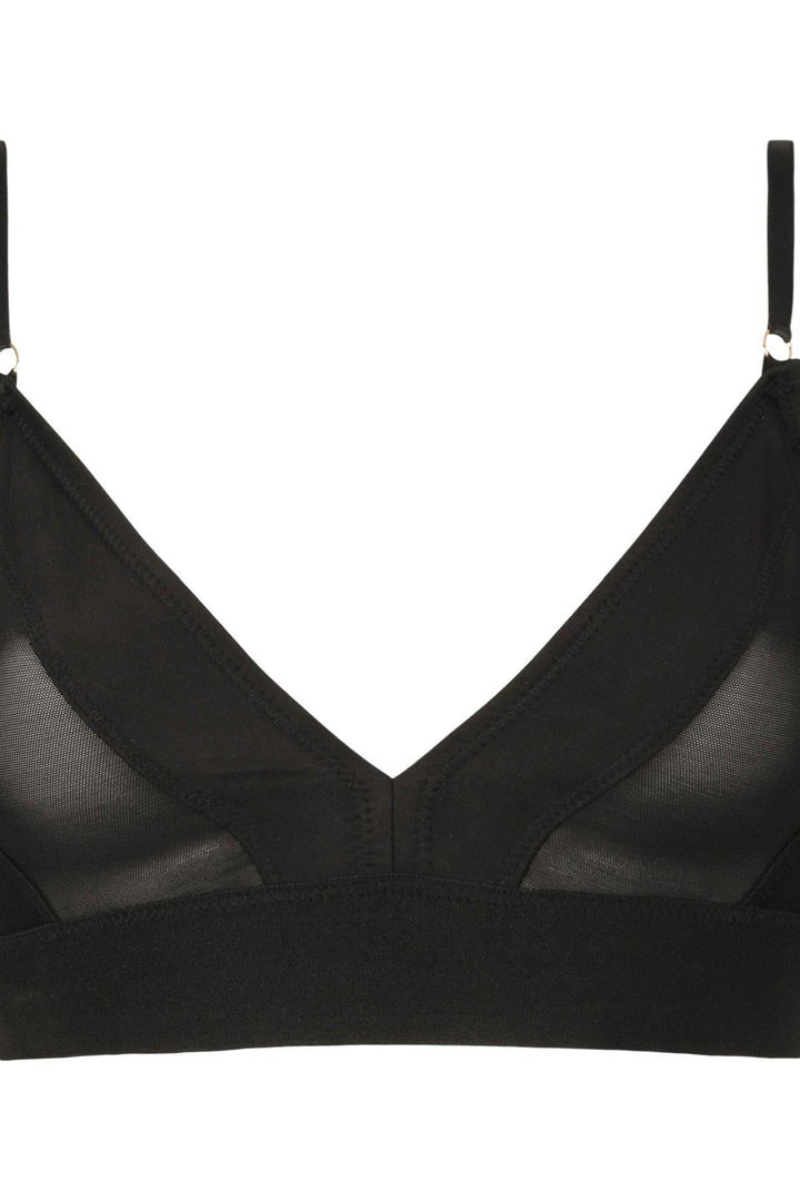 Ekaterina Bralette Fetish Separates | Black Lycra-Fetish Separates-Impudique-SEXYSHOES.COM