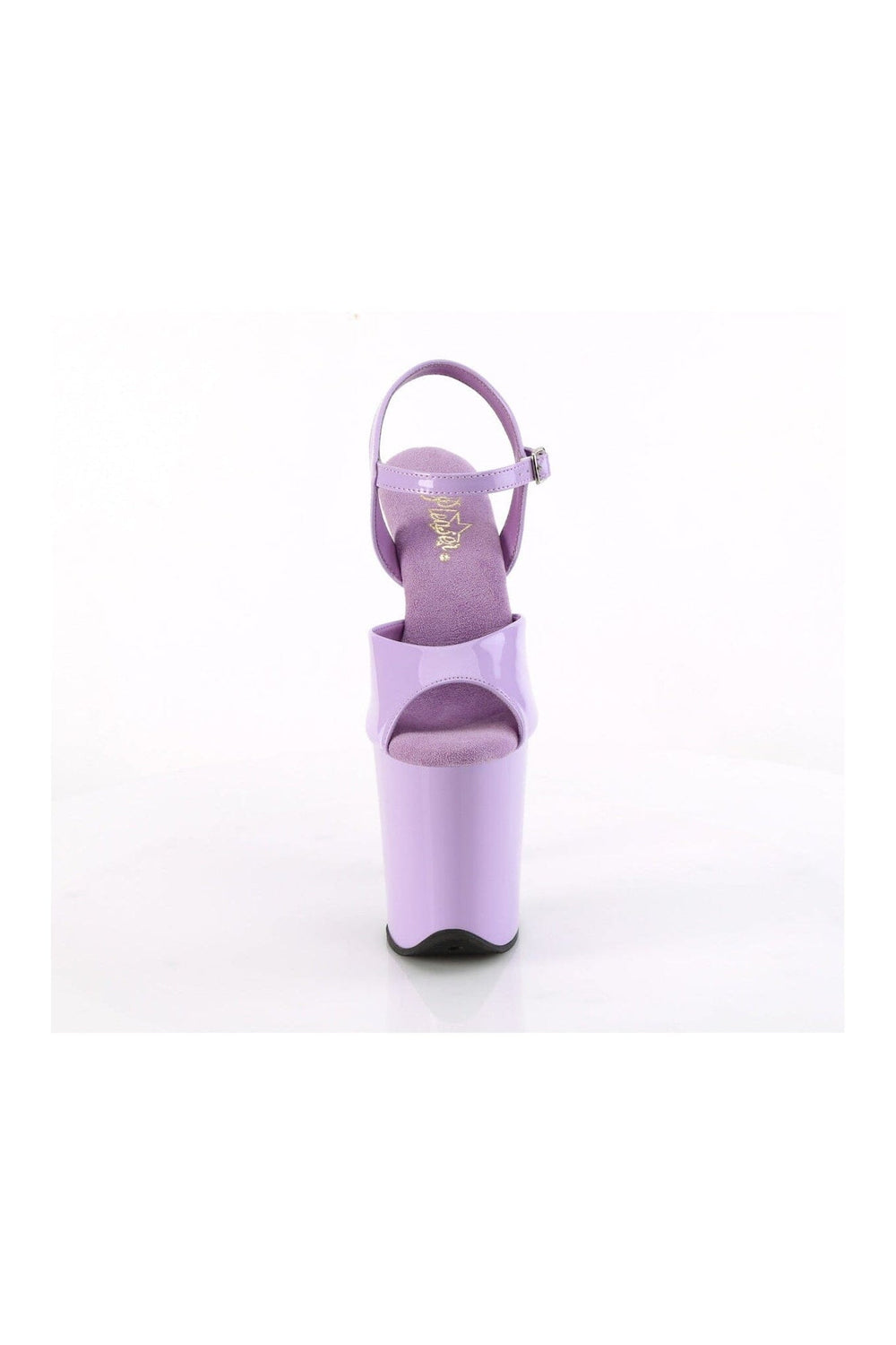 Pleaser FLAMINGO-809 Purple Patent Sandal in Purple Patent