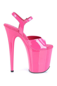 Pleaser FLAMINGO-809 Sandal in Fuchsia Patent