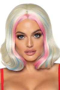 Leg Avenue Harley Wavy Bob Wig in Blonde  from SexyShoes.com