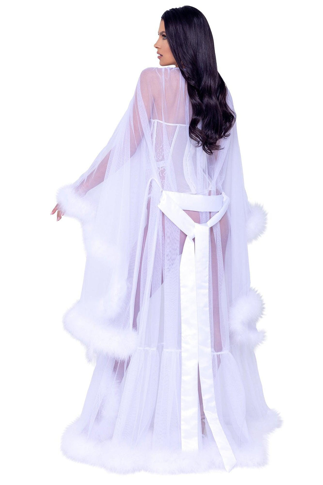 Hollywood Glam Luxury Robe-Gowns + Robes-SEXYSHOES.COM