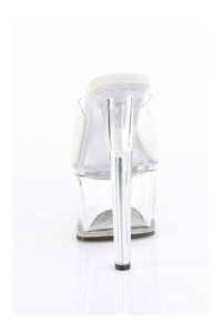 Pleaser PASSION-701 Clear Vinyl Slide in Clear Vinyl