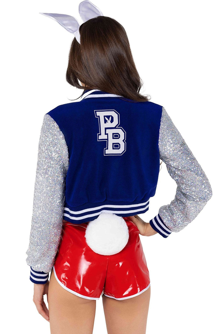 Playboy Athlete Costume-Bunny Costumes-Roma Costumes-SEXYSHOES.COM