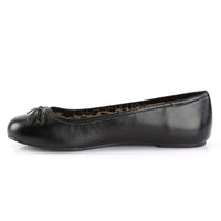 SS-ANNA-01 Flat | Black Faux Leather-Footwear-Pleaser Brand-Black-15-Faux Leather-SEXYSHOES.COM