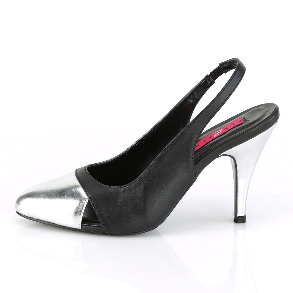 SS-DREAM-405 Pump | Black Faux Leather-Footwear-Pleaser Brand-Black-17-Faux Leather-SEXYSHOES.COM
