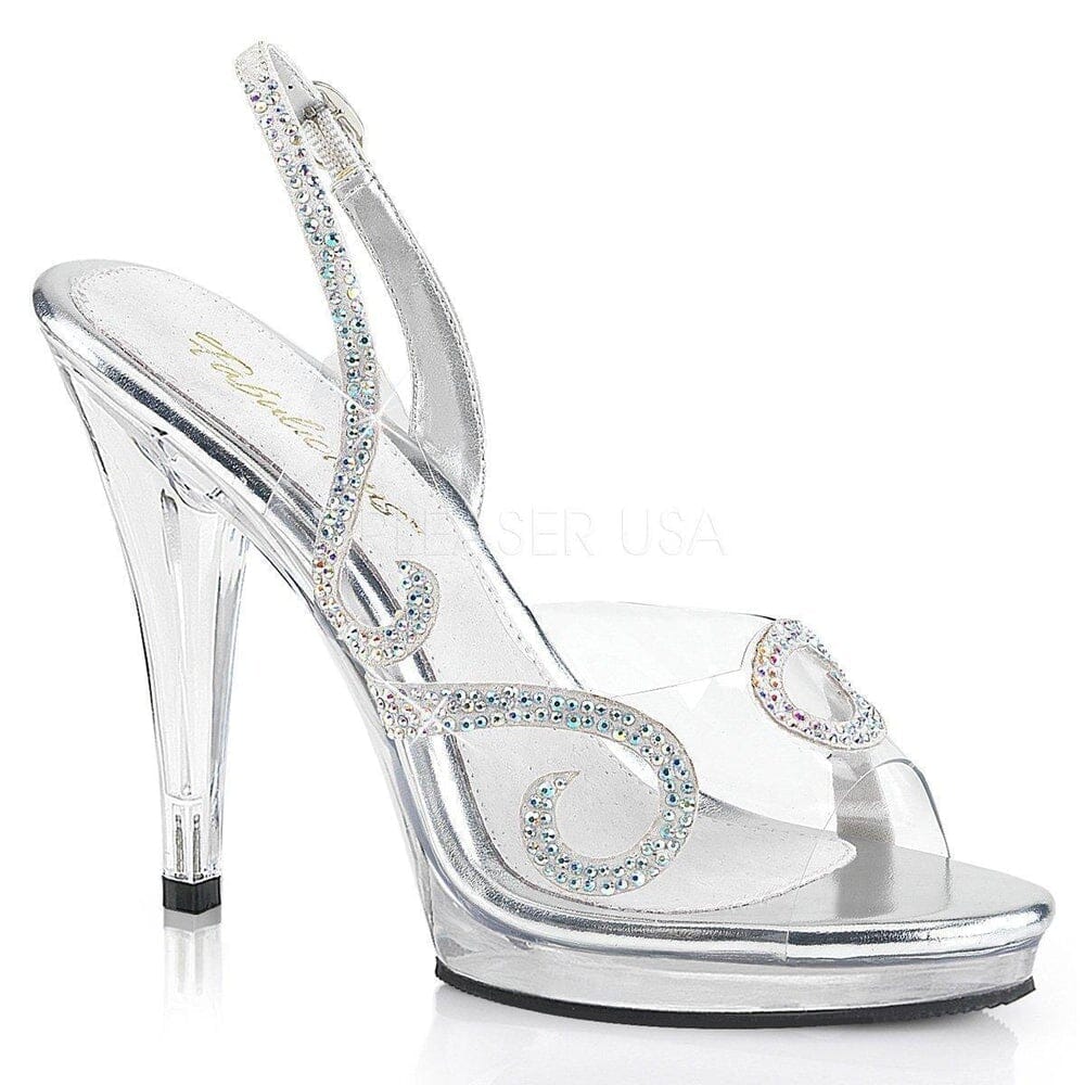 SS-FLAIR-457 Sandal | Clear Vinyl-Footwear-Pleaser Brand-Clear-8-Vinyl-SEXYSHOES.COM
