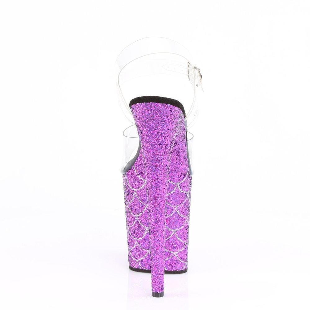 SS-FLAMINGO-808MSLG Clear Vinyl Sandal-Footwear-Pleaser Brand-Clear-5-Vinyl-SEXYSHOES.COM