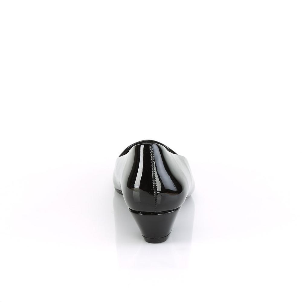 SS-GWEN-01 Pump | Black Patent-Footwear-Pleaser Brand-Black-12-Patent-SEXYSHOES.COM