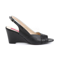 SS-KIMBERLY-01SP Wedge | Black Faux Leather-Footwear-Pleaser Brand-Black-13-Faux Leather-SEXYSHOES.COM