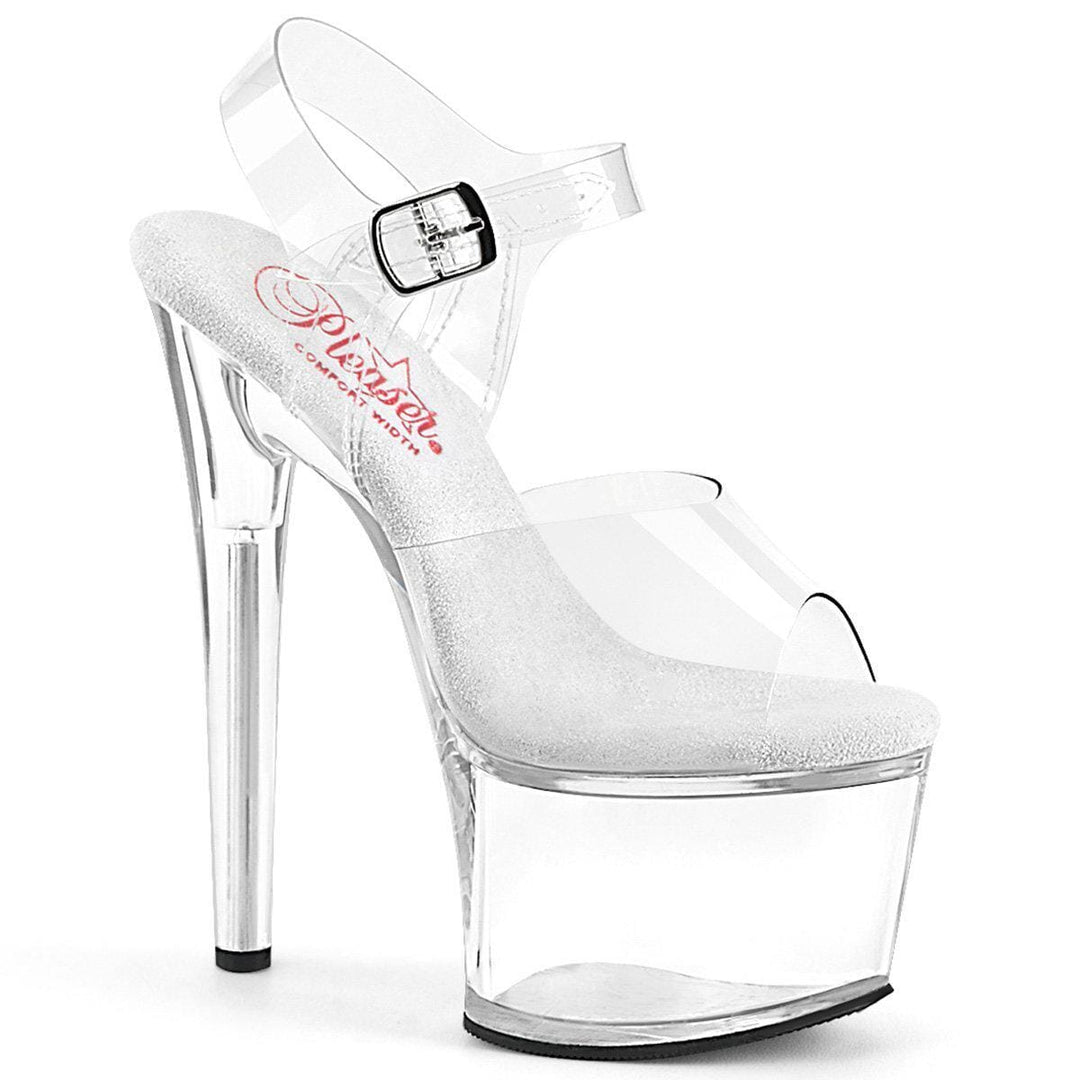 SS-PASSION-708 Sandal | Clear Vinyl-Footwear-Pleaser Brand-Clear-5-Vinyl-SEXYSHOES.COM