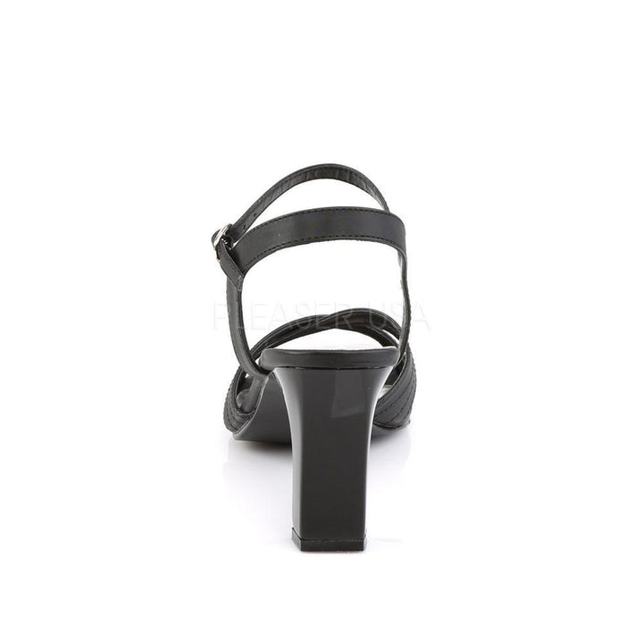 SS-ROMANCE-313 Sandal | Black Faux Leather-Footwear-Pleaser Brand-Black-16-Faux Leather-SEXYSHOES.COM