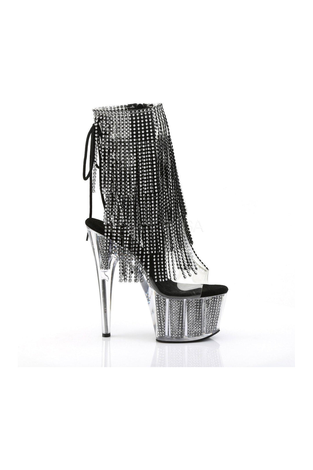 Pleaser Ankle Boots Platform Stripper Shoes | Buy at Sexyshoes.com