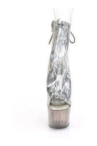 Pleaser ADORE-1018HCT Exotic Boot in Clear Vinyl
