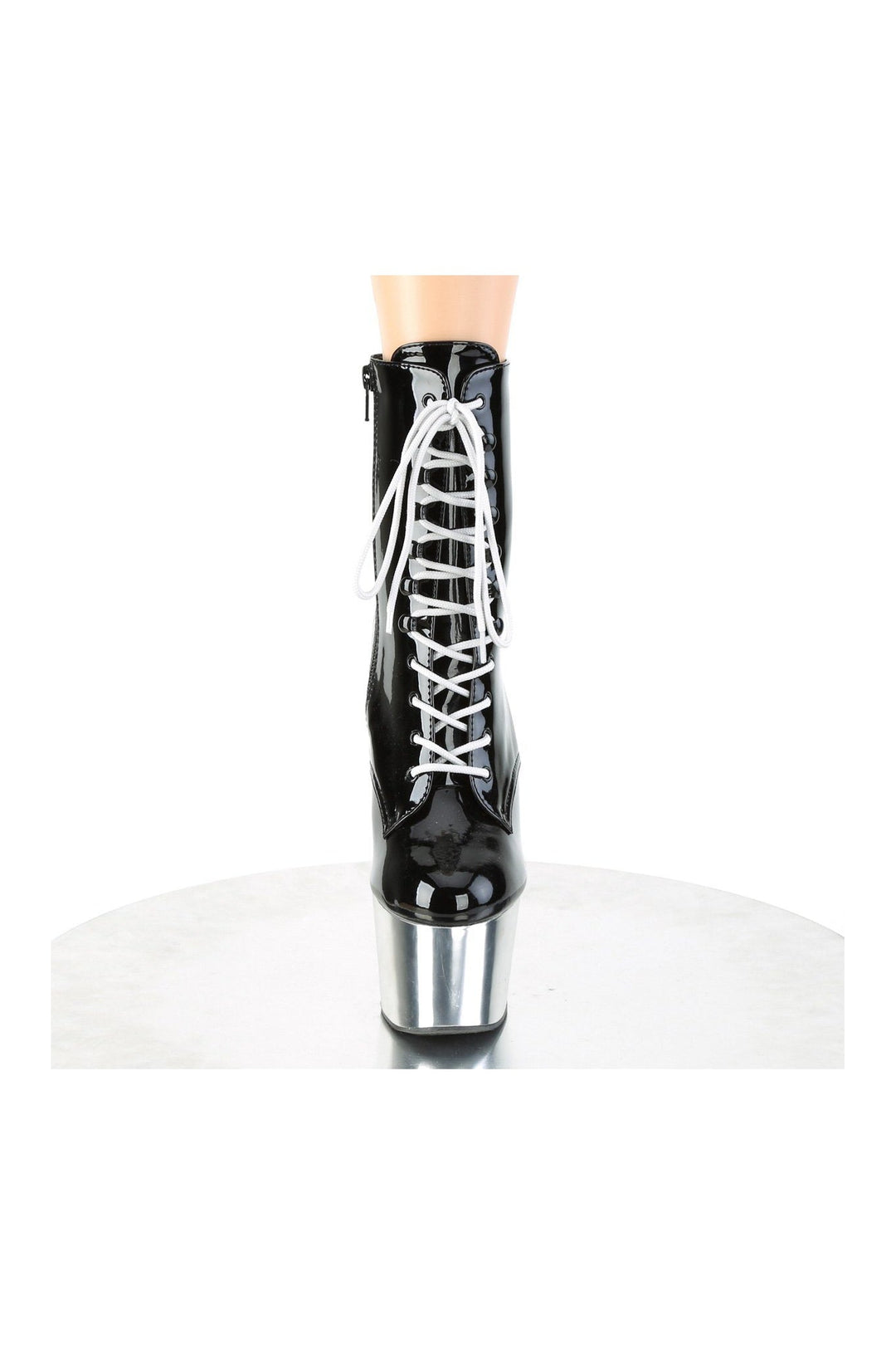 Pleaser ADORE-1020 Exotic Boot in Black Patent