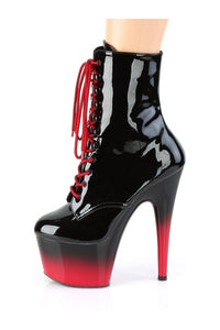 Pleaser ADORE-1020BR-H Exotic Boot in Black Patent