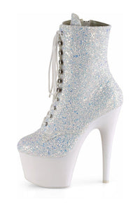 Pleaser ADORE-1020LG Exotic Boot in Neon Glitter