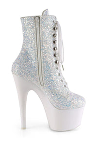 Pleaser ADORE-1020LG Exotic Boot in Neon Glitter