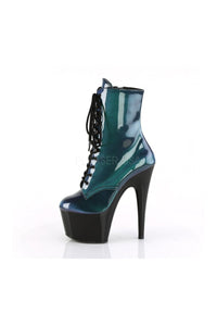 Pleaser ADORE-1020SHG Platform Ankle Boot in Black Patent