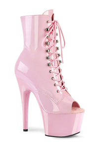 Pleaser ADORE-1021 Exotic Boot in Pink Patent from SexyShoes.com